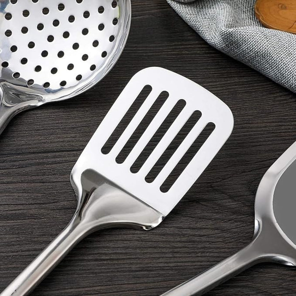 Davy Premium Stainless Steel Kitchen Utensils Set - 5 Essential Pieces for Cooking & Baking