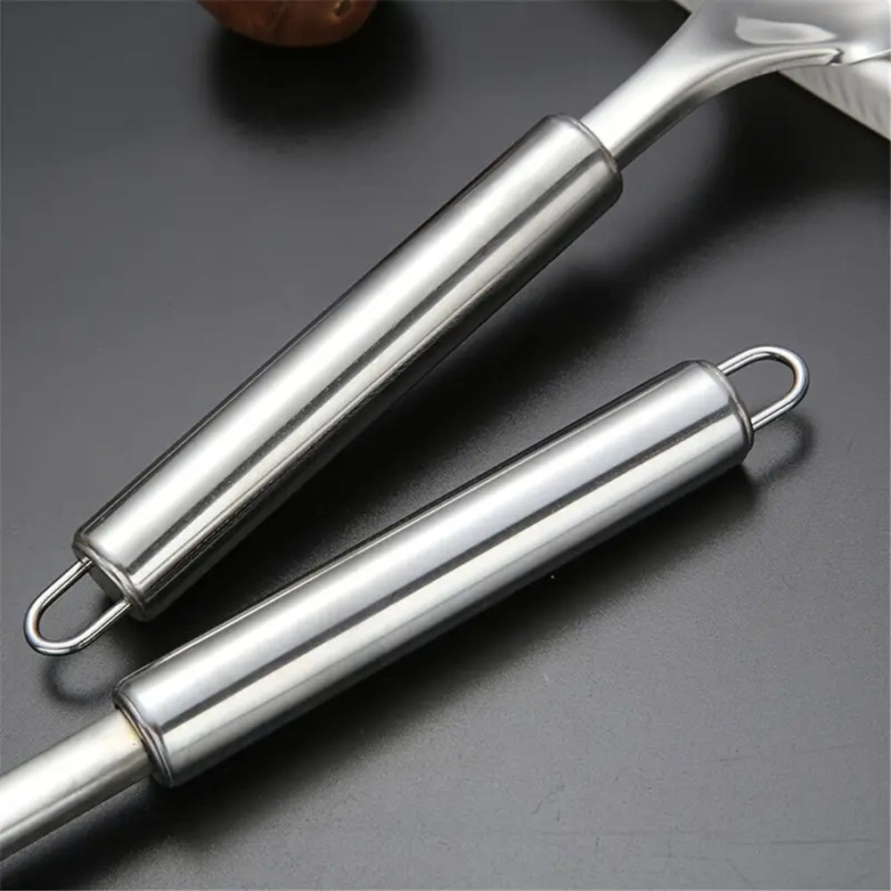 Davy Premium Stainless Steel Kitchen Utensils Set - 5 Essential Pieces for Cooking & Baking