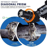 Davy Professional Astronomical Telescope - 70mm Aperture, 300mm Focal Length | Easy Setup for Stargazing & Nature Exploration