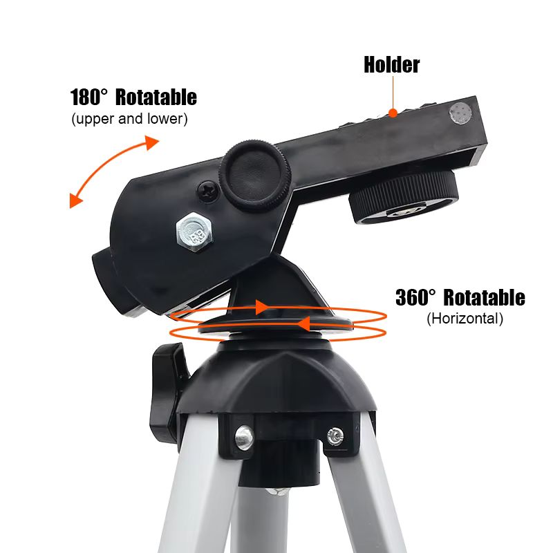 Davy Professional Astronomical Telescope - 70mm Aperture, 300mm Focal Length | Easy Setup for Stargazing & Nature Exploration