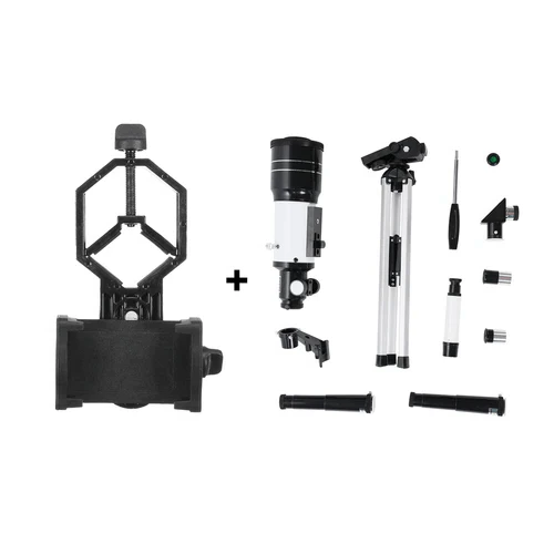 Davy Professional Astronomical Telescope - 70mm Aperture, 300mm Focal Length | Easy Setup for Stargazing & Nature Exploration