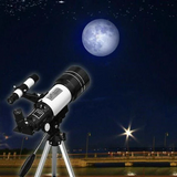Davy Professional Astronomical Telescope - 70mm Aperture, 300mm Focal Length | Easy Setup for Stargazing & Nature Exploration