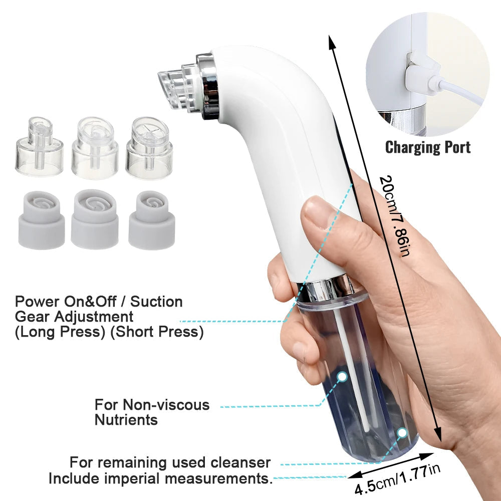 Enhanced Product Title: Davy Professional Blackhead Remover Vacuum - Deep Cleansing Suction Technology for Flawless Skin 

This title includes keywords that are likely to attract more clicks while clearly conveying the product's purpose and benefits.