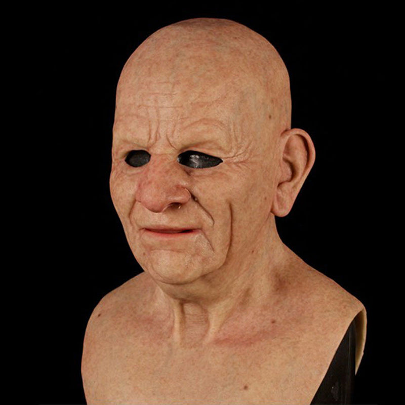 Davy Realistic Full Face Latex Mask - Perfect for Halloween Cosplay Costumes