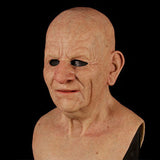 Davy Realistic Full Face Latex Mask - Perfect for Halloween Cosplay Costumes