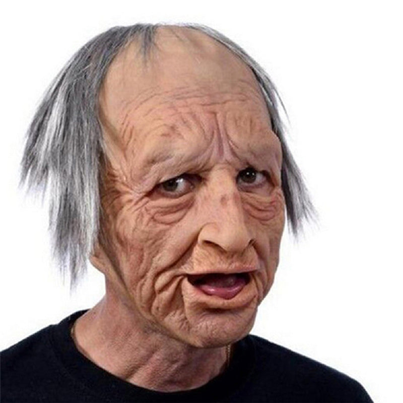Davy Realistic Full Face Latex Mask - Perfect for Halloween Cosplay Costumes