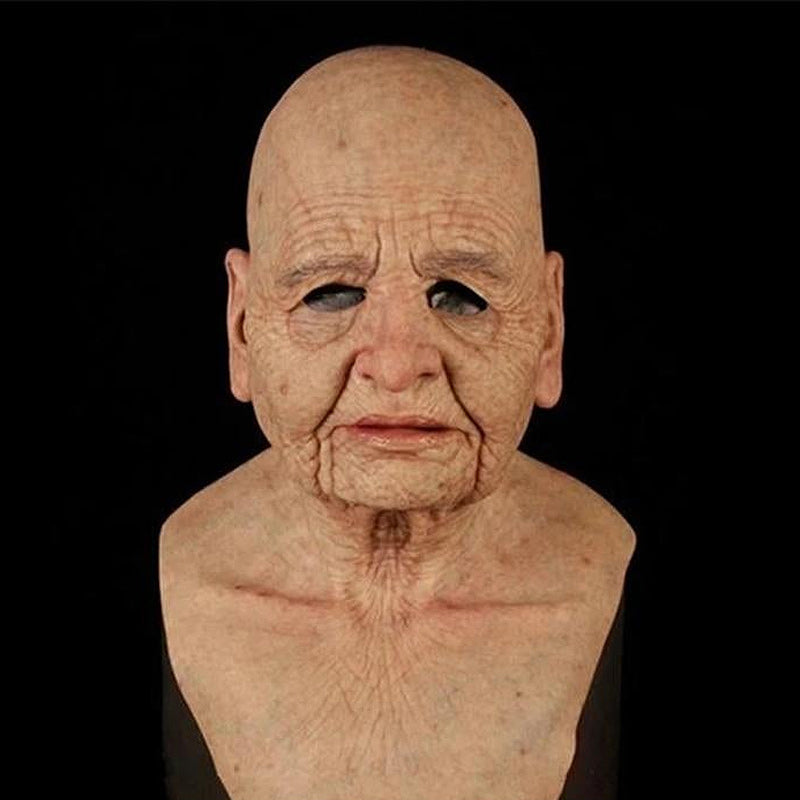 Davy Realistic Full Face Latex Mask - Perfect for Halloween Cosplay Costumes