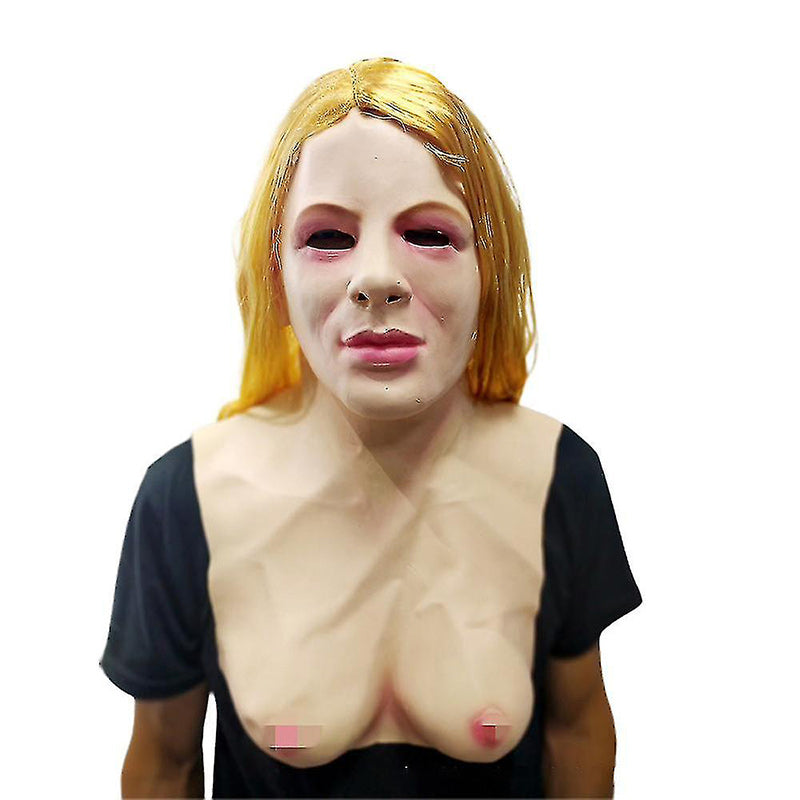 Davy Realistic Full Face Latex Mask - Perfect for Halloween Cosplay Costumes