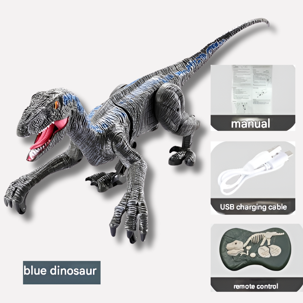 Davy Remote Control Dinosaur Toy for Kids - Interactive & Fun RC T-Rex with Realistic Sounds & Movements