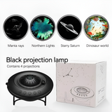 Stunning Davy Rotating Galaxy Projector - Nebula & Starry Night Light for Home Decor & Relaxation