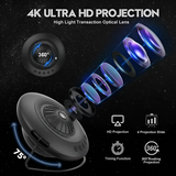 Stunning Davy Rotating Galaxy Projector - Nebula & Starry Night Light for Home Decor & Relaxation