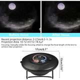 Stunning Davy Rotating Galaxy Projector - Nebula & Starry Night Light for Home Decor & Relaxation