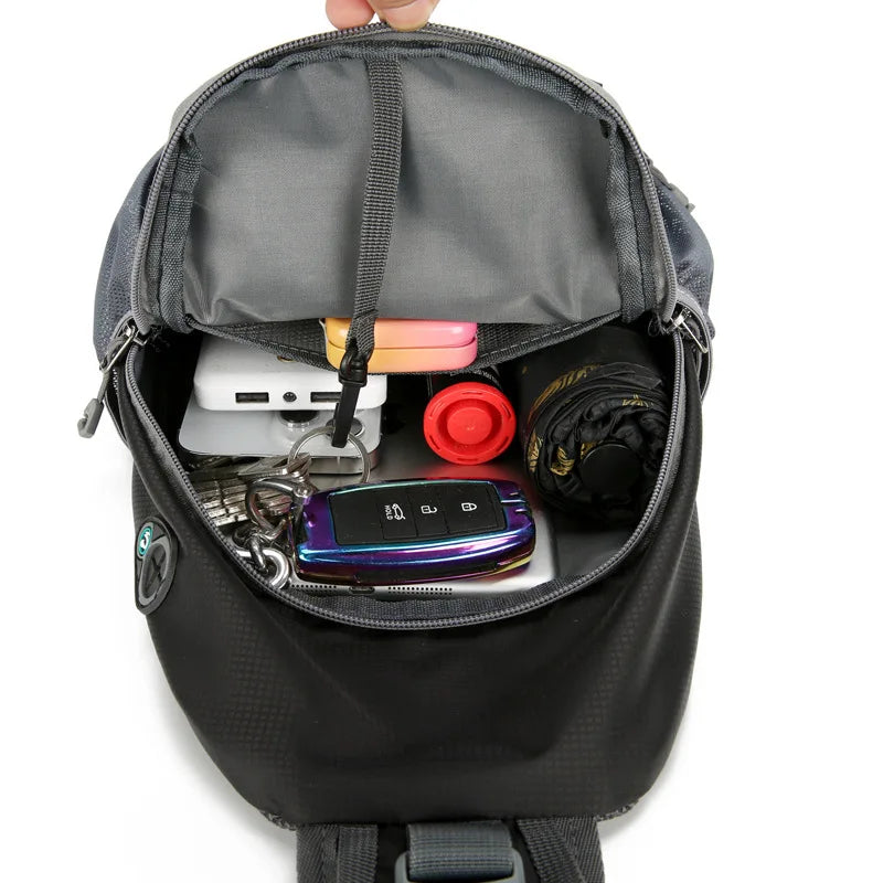 Enhanced Product Title:  
Davy SecurePack Anti-Theft Waterproof Multi-Pocket Shoulder Backpack | Lightweight Crossbody Travel Bag for Travel & Daily Use

This optimized title includes relevant keywords while maintaining clarity and appeal for potential bu