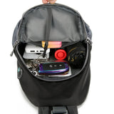 Enhanced Product Title:  
Davy SecurePack Anti-Theft Waterproof Multi-Pocket Shoulder Backpack | Lightweight Crossbody Travel Bag for Travel & Daily Use

This optimized title includes relevant keywords while maintaining clarity and appeal for potential bu