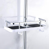 Davy No-Drill Shower Organizer Shelf | Easy Install Bathroom Storage Solution
