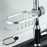 Davy Aluminum Shower Basket - Stylish Soap & Essentials Organizer for Bathroom Storage