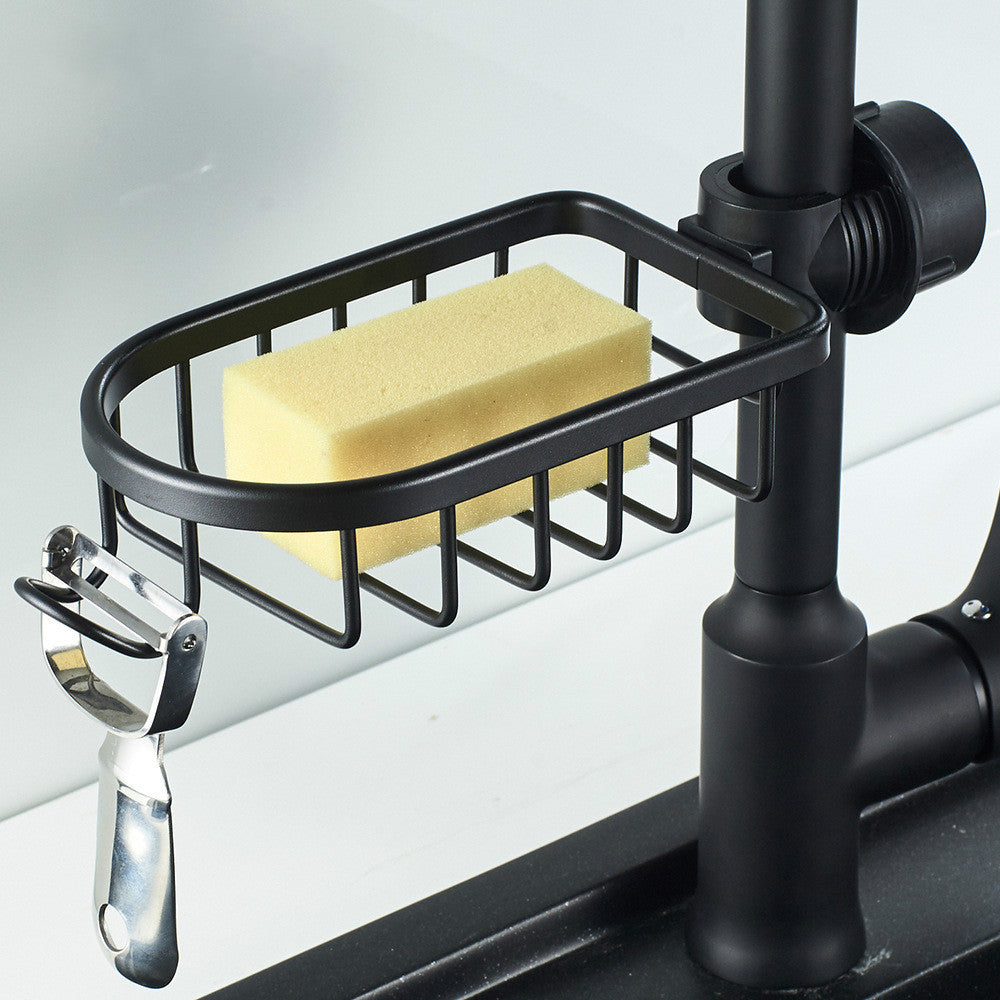 Davy Aluminum Shower Basket - Stylish Soap & Essentials Organizer for Bathroom Storage
