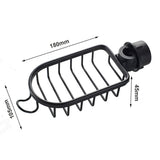 Davy Aluminum Shower Basket - Stylish Soap & Essentials Organizer for Bathroom Storage