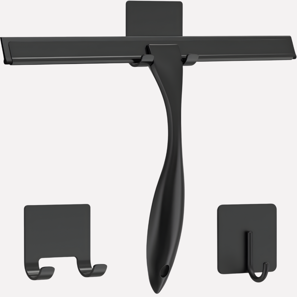Enhanced Product Title: "Davy Shower Door Squeegee with Adhesive Hooks - Premium Water Blade for Streak-Free Glass & Tile Cleaning" 

This optimized title includes relevant keywords and highlights the product's benefits, making it more appealing for Googl