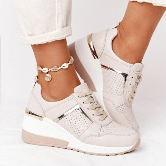 Women's Orthopedic Wedge Sneakers - Ultimate Comfort & Support for All-Day Wear