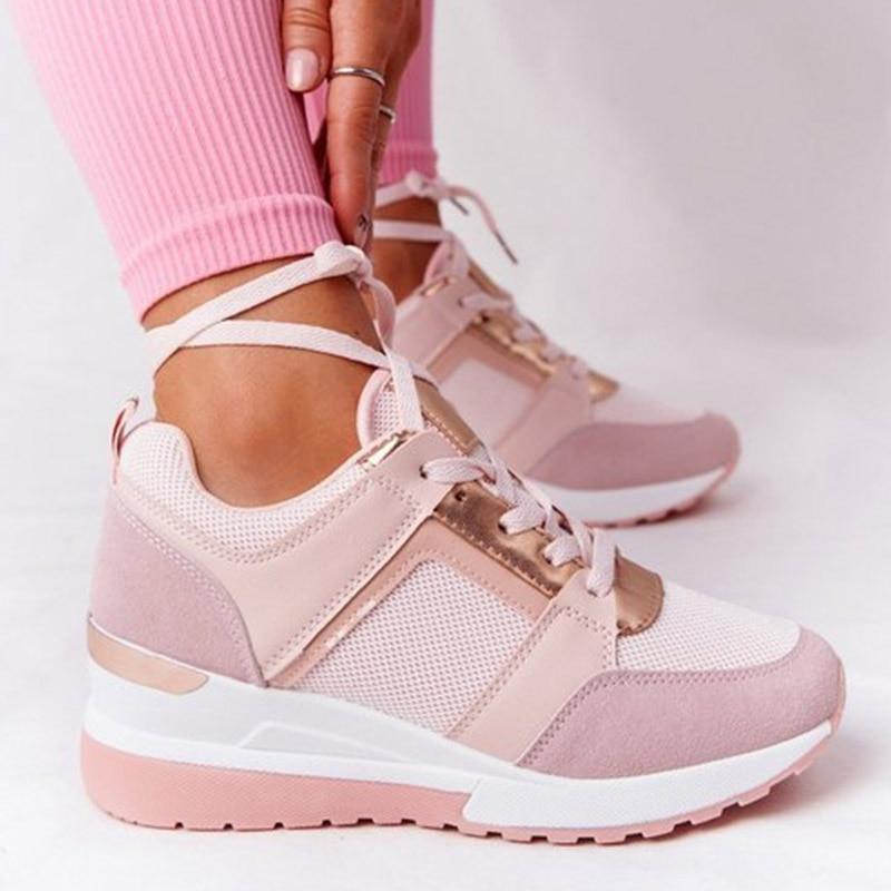 Women's Orthopedic Wedge Sneakers - Ultimate Comfort & Support for All-Day Wear