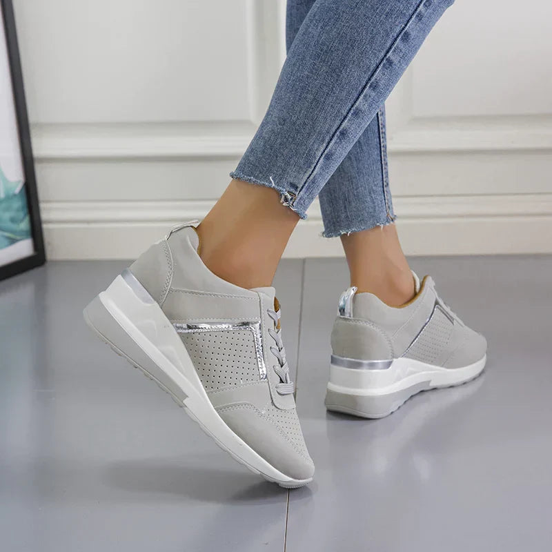 Women's Orthopedic Wedge Sneakers - Ultimate Comfort & Support for All-Day Wear