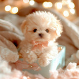 Davy SnugglePup | Realistic Plush Puppy Toy with Lifelike Features - Perfect for Cuddling and Play