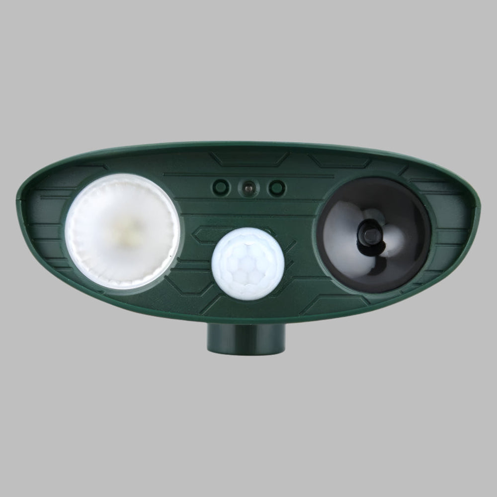 Davy Solar Ultrasonic Rabbit Repeller with LED Flashlight - Eco-Friendly Pest Control Solution