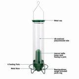 Davy Squirrel-Proof Bird Feeder - Multi-Port Design for Attracting More Birds
