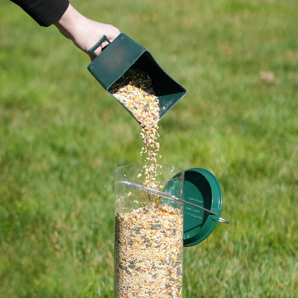 Davy Squirrel-Proof Bird Feeder with Multiple Feeding Ports - Durable, Weather-Resistant Design for Attracting Wild Birds