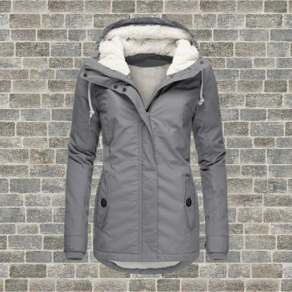 Women's Cozy Hooded Winter Coat - Warm, Stylish & Comfortable Outerwear for Cold Weather