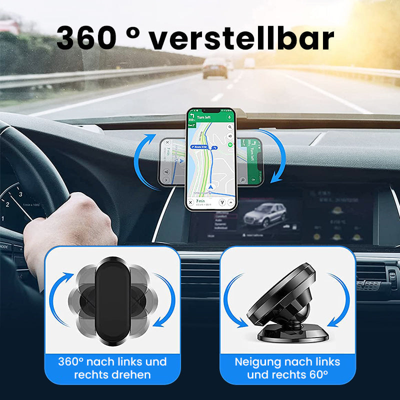 Strong Magnetic Phone Mount for Car | Davy Universal Magnetic Holder for Secure Device Attachment