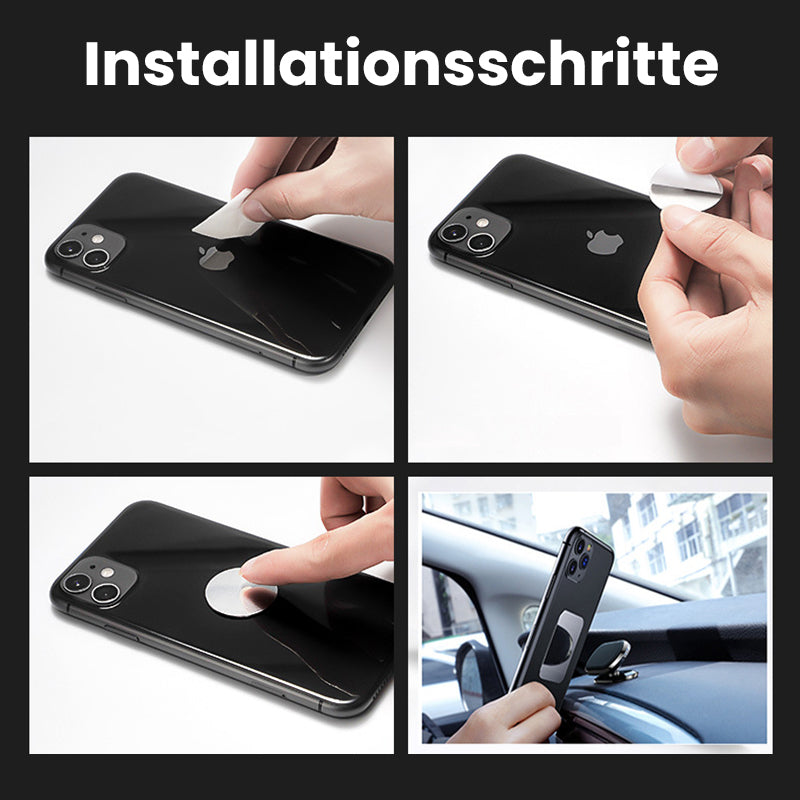 Strong Magnetic Phone Mount for Car | Davy Universal Magnetic Holder for Secure Device Attachment