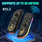 Davy Wireless Joypad Controller - Switch Compatible, Ergonomic Design, Bluetooth Connectivity