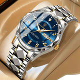 Enhanced Product Title: "Davy Titanium Watch - Waterproof, Dual Time Zone, Precision Stopwatch Feature" 

This title includes relevant keywords while providing a clear and appealing description of the product's features.