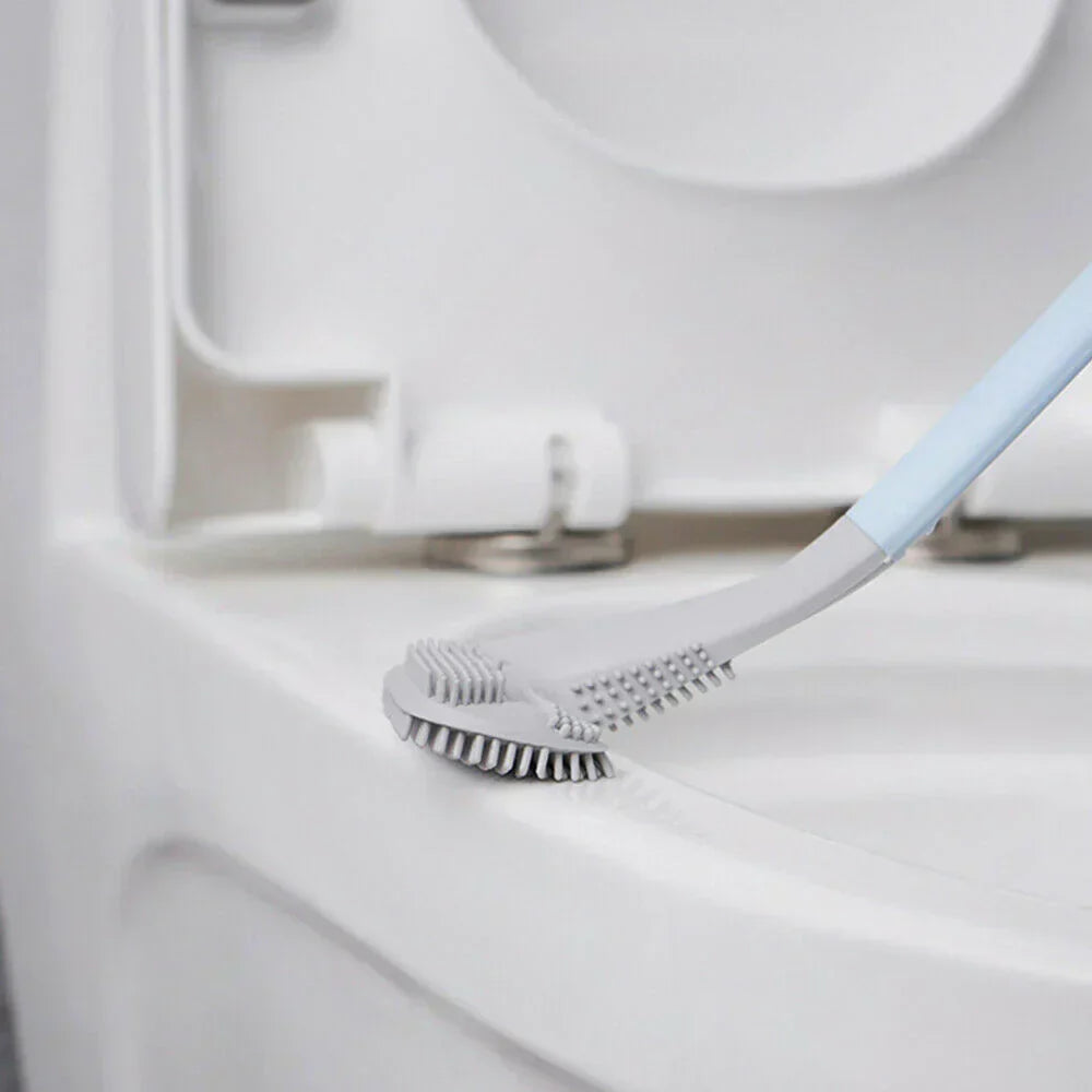 Davy Flexible L-Shaped Toilet Brush - Effortless Cleaning with Ergonomic Design