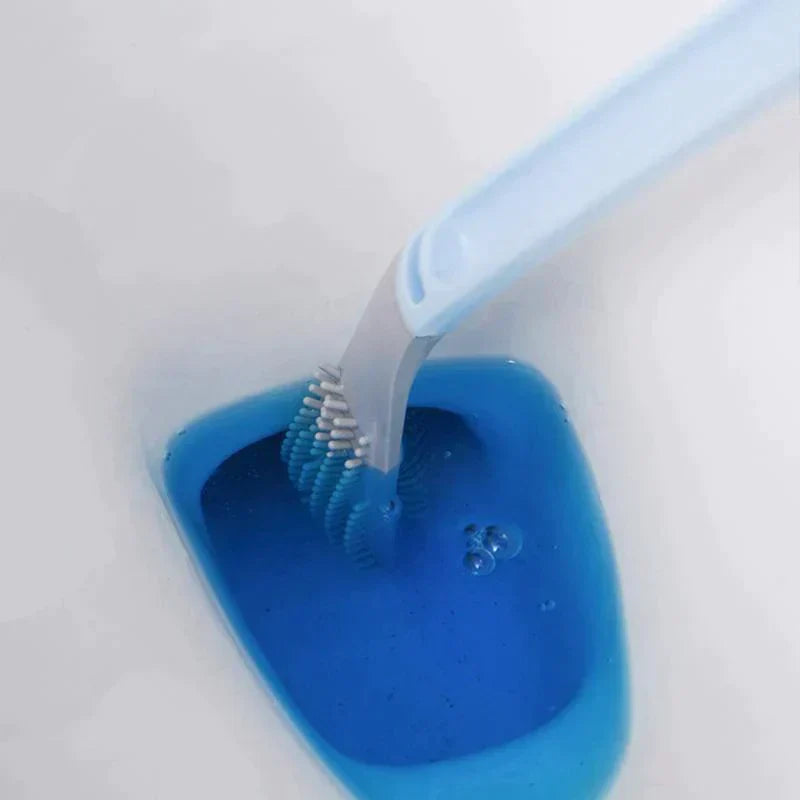 Davy Flexible L-Shaped Toilet Brush - Effortless Cleaning with Ergonomic Design
