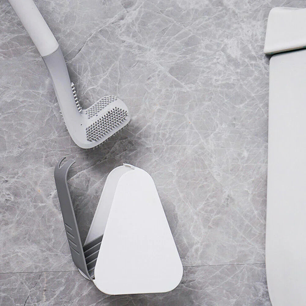 Davy Flexible L-Shaped Toilet Brush - Effortless Cleaning with Ergonomic Design