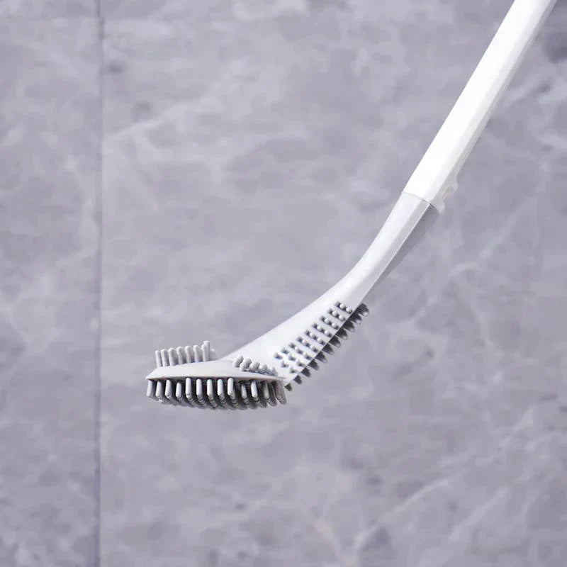 Davy Flexible L-Shaped Toilet Brush - Effortless Cleaning with Ergonomic Design