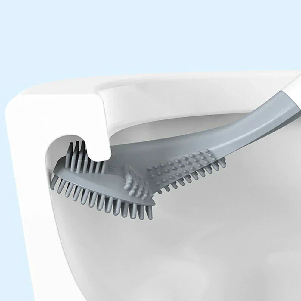 Davy Flexible L-Shaped Toilet Brush - Effortless Cleaning with Ergonomic Design