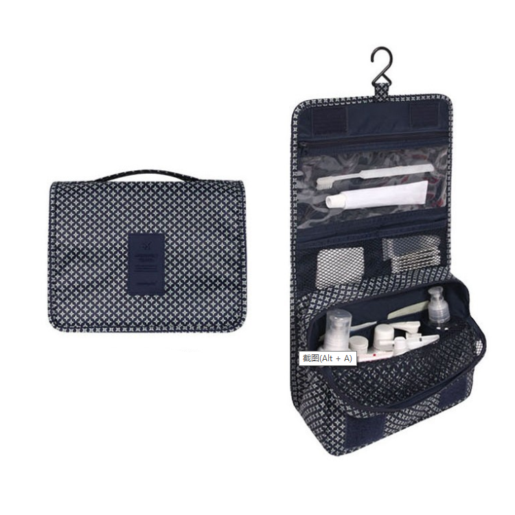 Premium Waterproof Hanging Toiletry Bag - Foldable, Padded Travel Organizer for Toiletries & Cosmetics