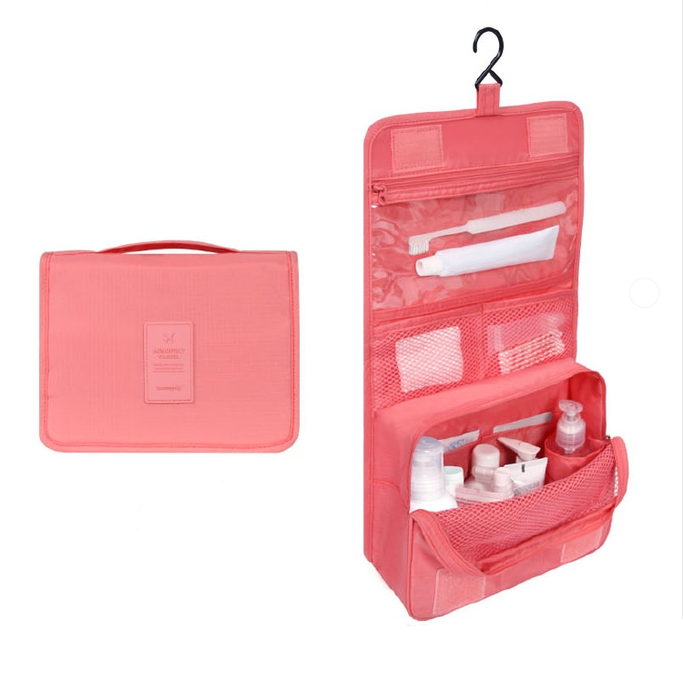 Premium Waterproof Hanging Toiletry Bag - Foldable, Padded Travel Organizer for Toiletries & Cosmetics