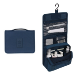 Premium Waterproof Hanging Toiletry Bag - Foldable, Padded Travel Organizer for Toiletries & Cosmetics