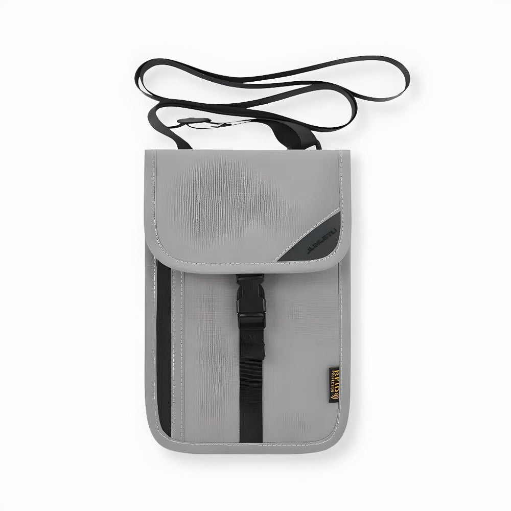 Davy Travel Neck Wallet - RFID Security Pouch for Safe and Convenient Travel