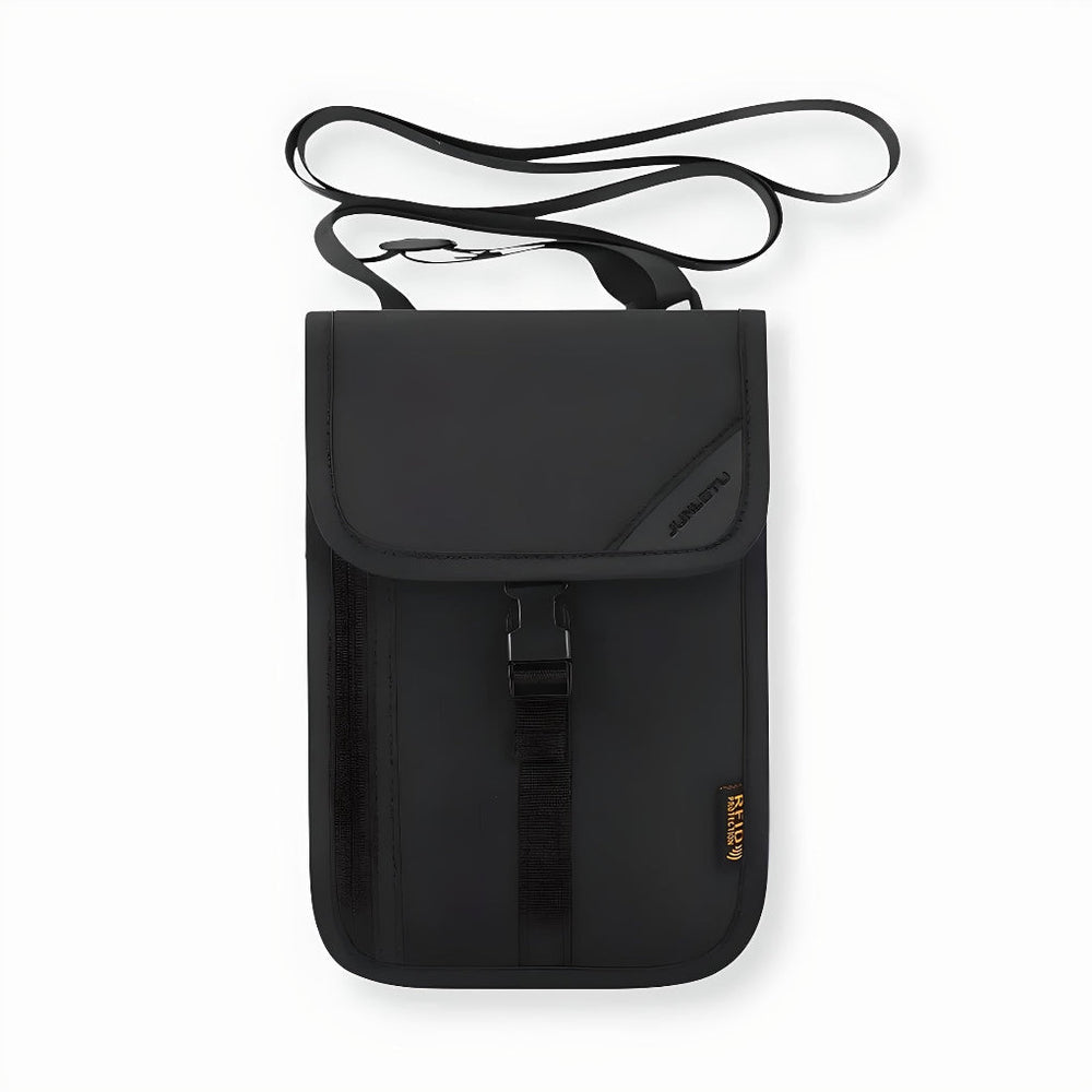 Davy Travel Neck Wallet - RFID Security Pouch for Safe and Convenient Travel