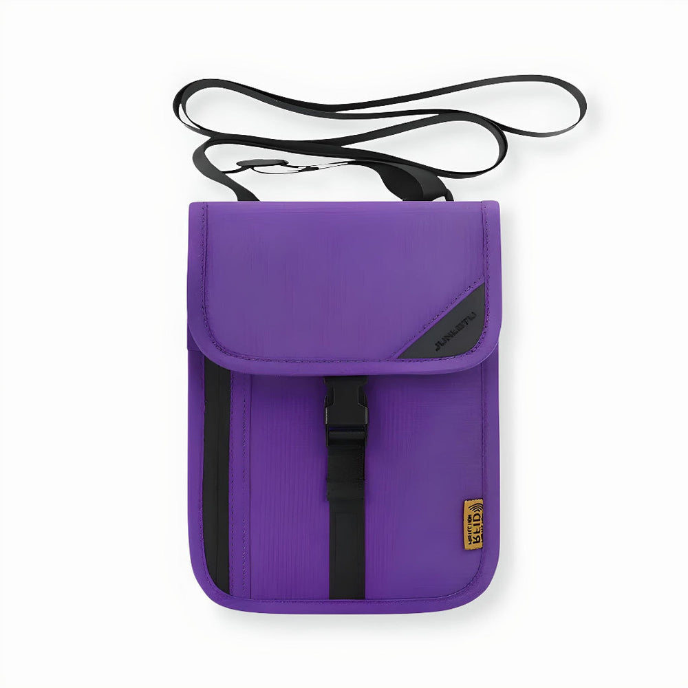 Davy Travel Neck Wallet - RFID Security Pouch for Safe and Convenient Travel