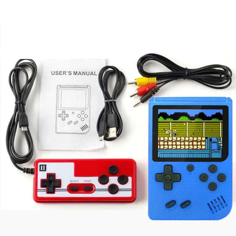 **Davy Ultimate 400-in-1 Retro Gaming Console | Portable Handheld Game Player with TV Output – Classic Games on the Go!**