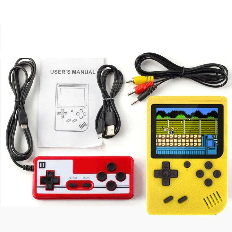 **Davy Ultimate 400-in-1 Retro Gaming Console | Portable Handheld Game Player with TV Output – Classic Games on the Go!**