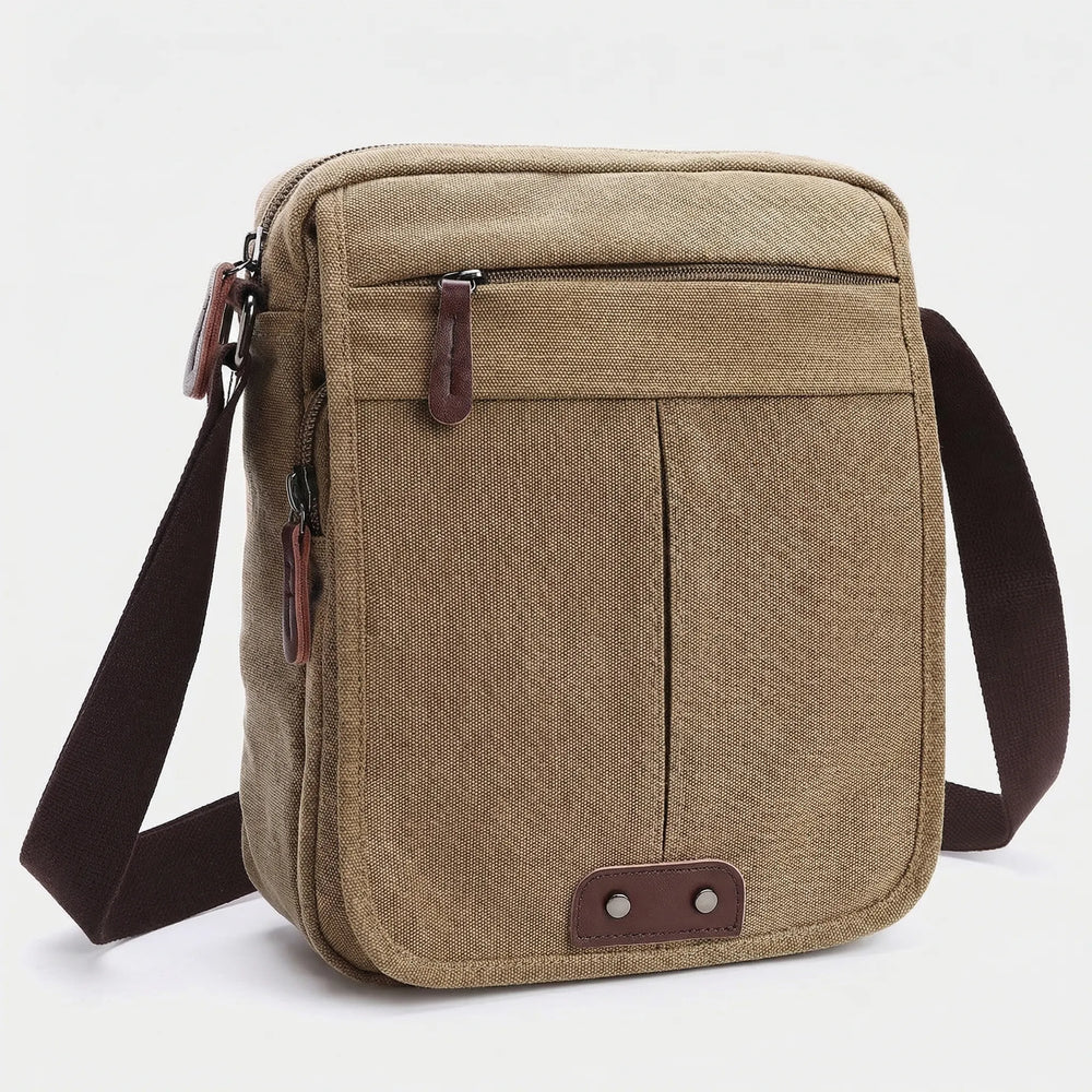 Davy Unisex Crossbody Bag - Stylish & Functional with Zipper Pockets for Everyday Use