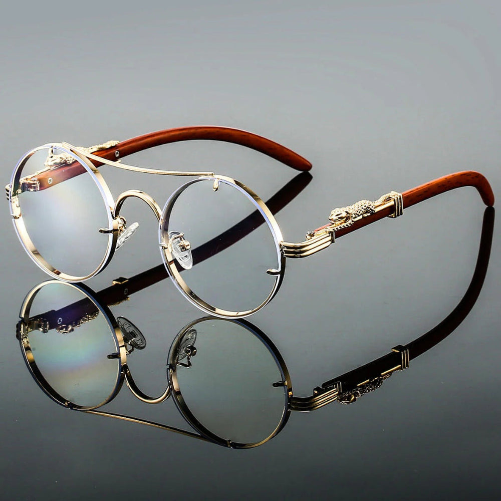 Round Double Bridge Sunglasses – Unisex Fit, Gradient Lenses & Modern Design